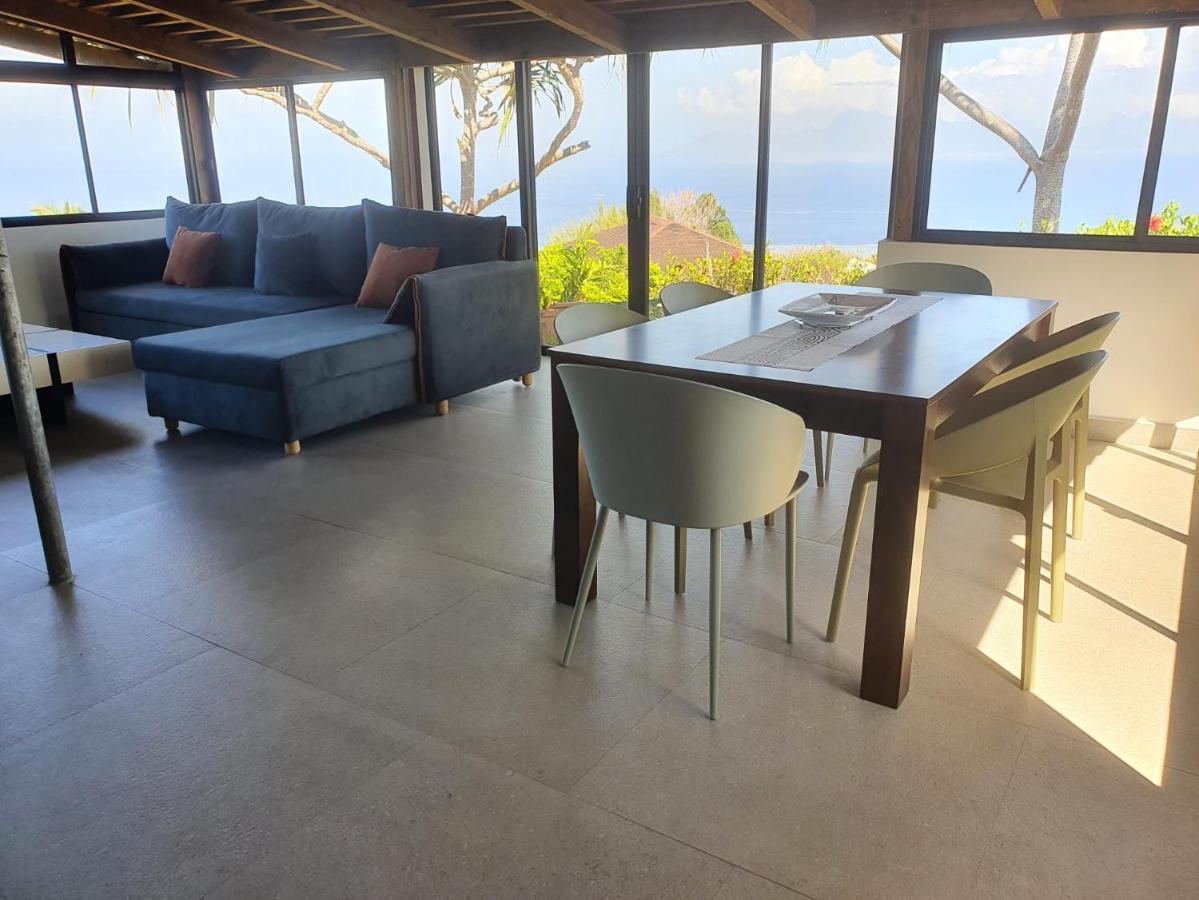 Jolie Maison Vue Ocean Et Moorea Punaauia  Exterior foto